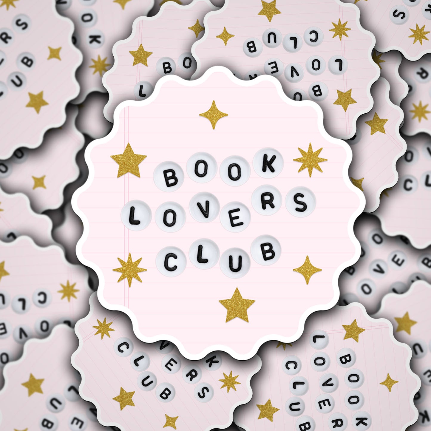Vinyl Decal Book Lovers Club