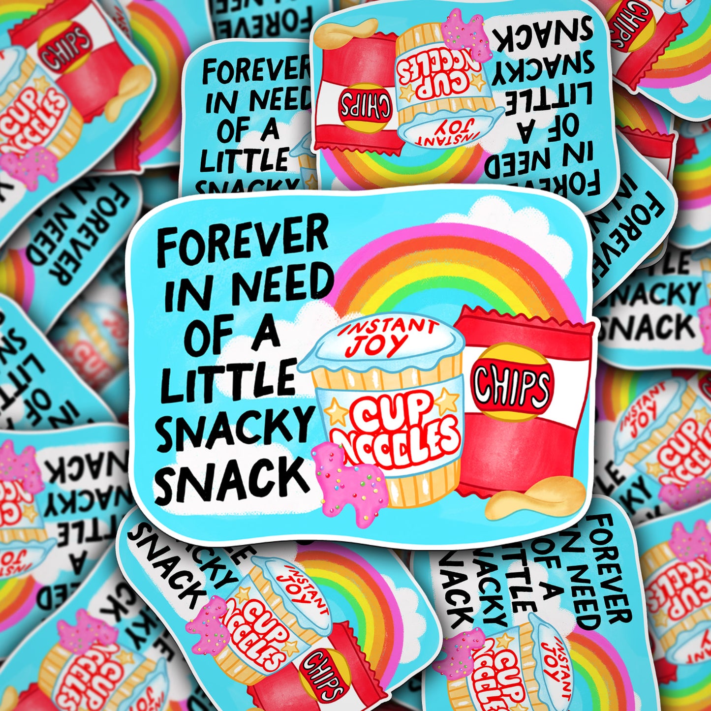 Vinyl Decal Forever In Need Of A Little Snacky Snack