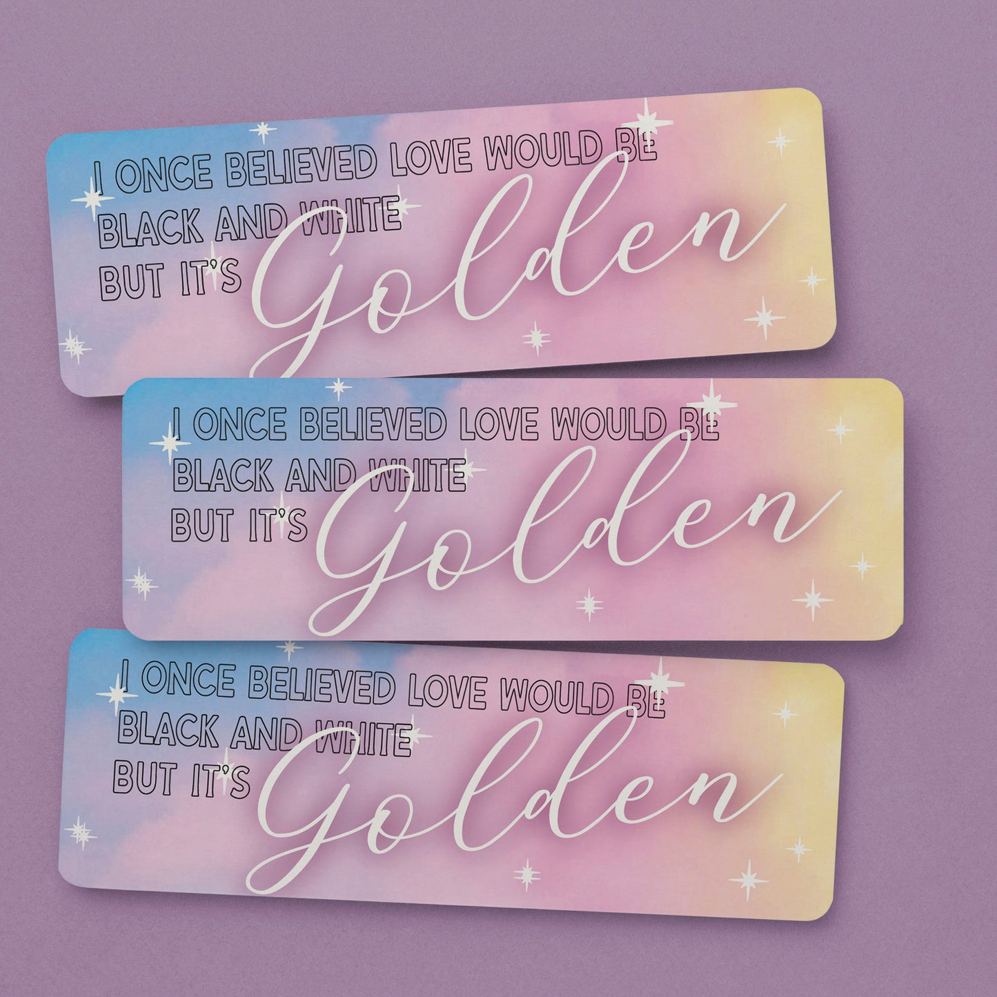 Bookmark But It's Golden