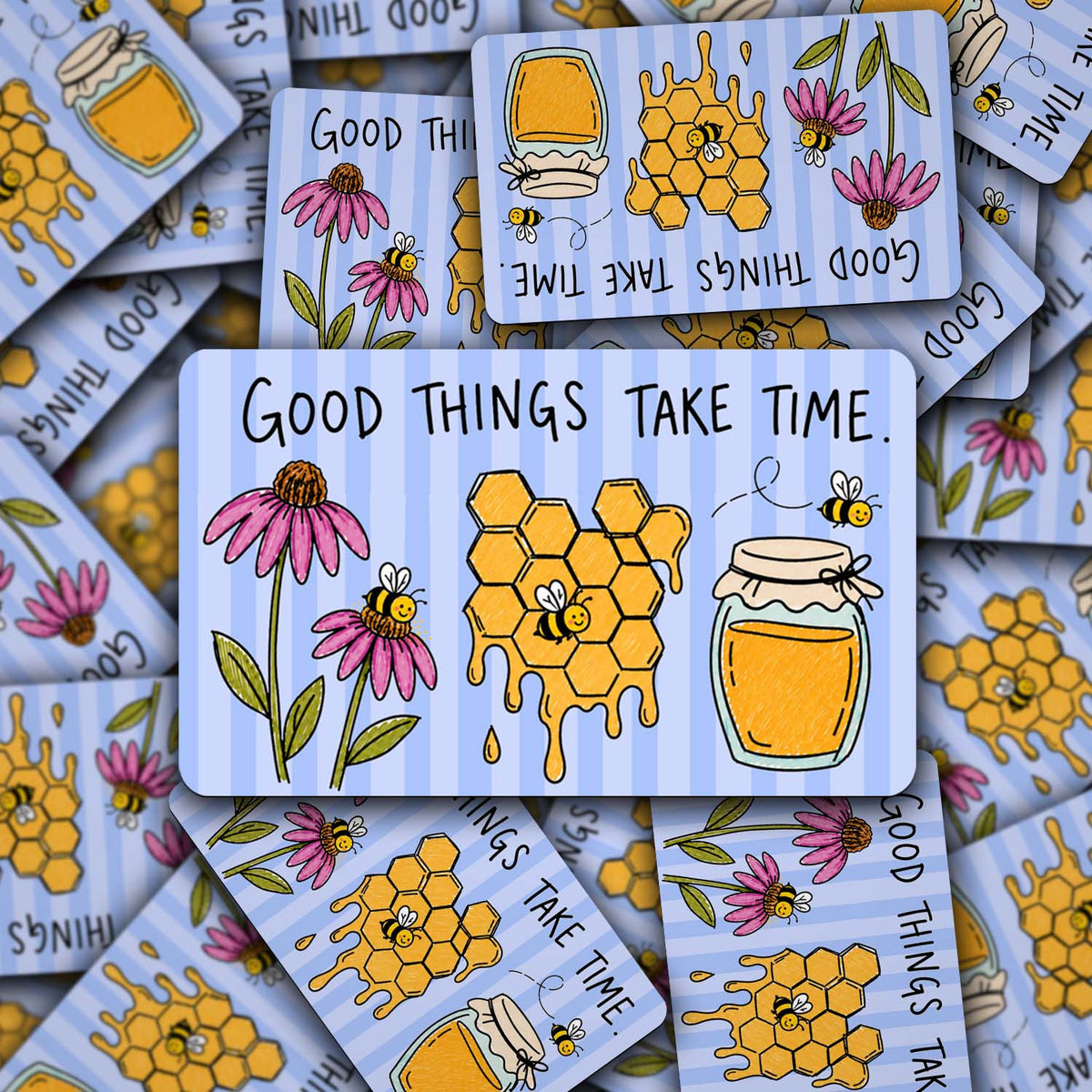 Vinyl Decal Good Things take Time