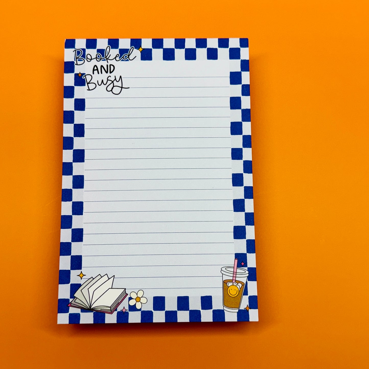 4x6 Notepad, Booked & Busy