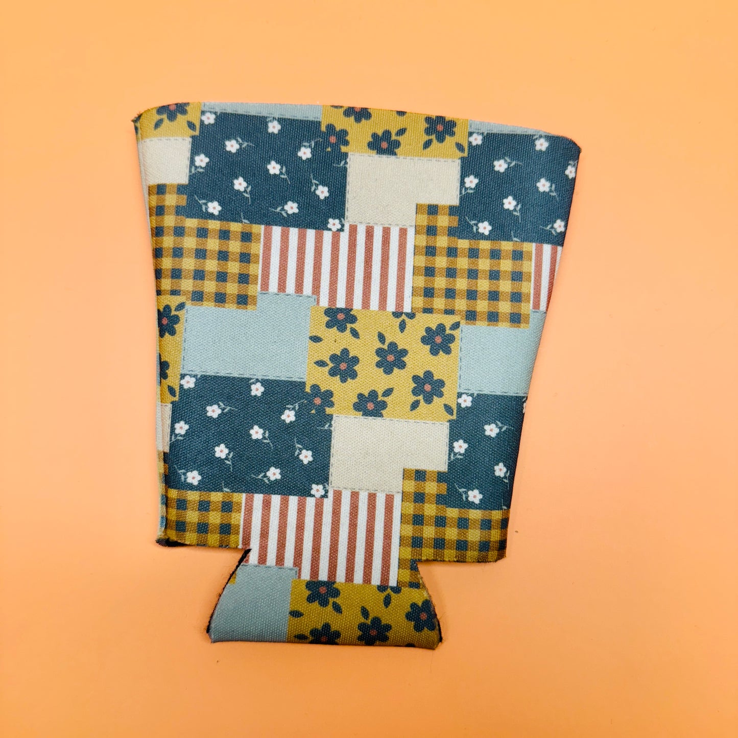 Iced Coffee Sleeve, Fall Scraps Pattern