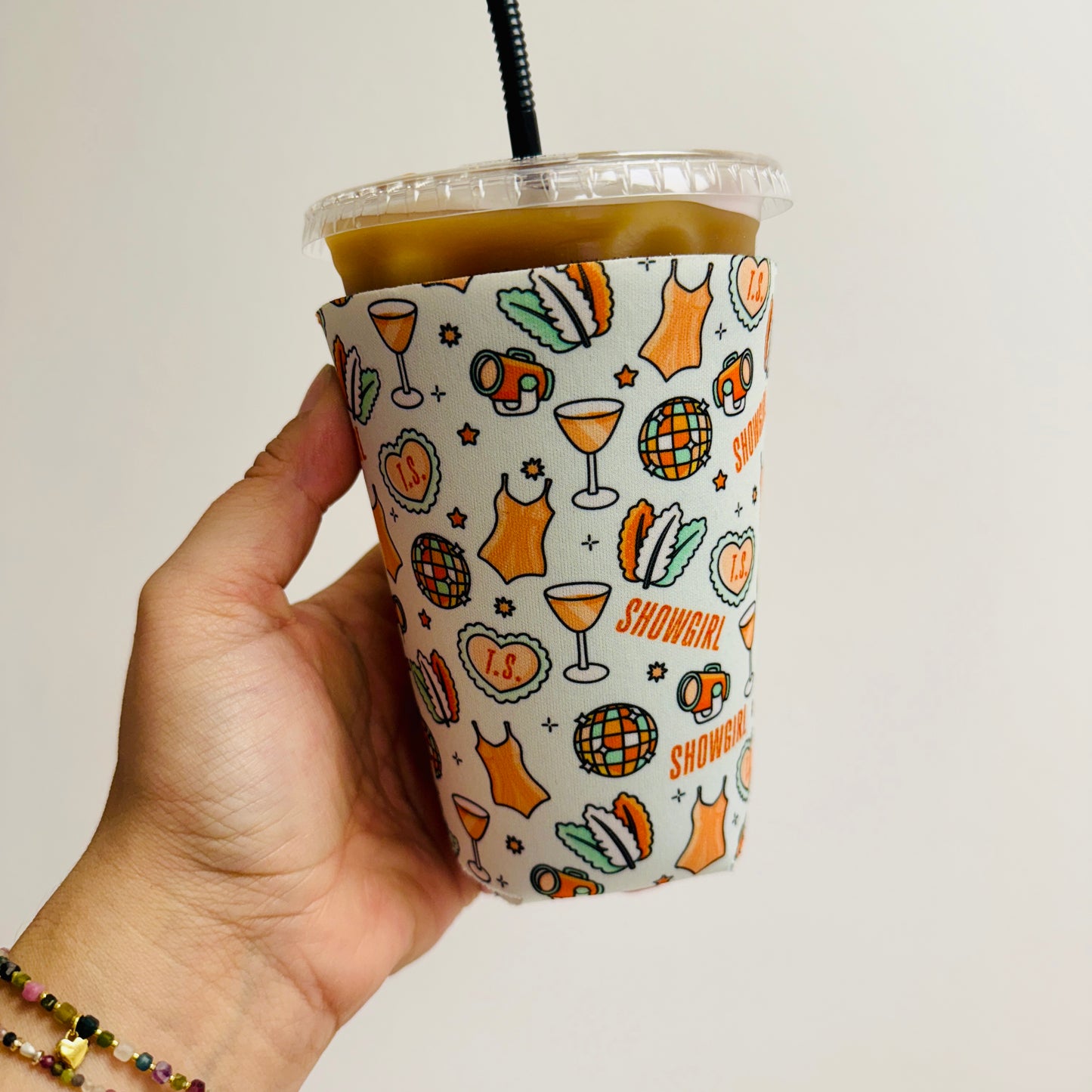 Iced Coffee Sleeve, 12th Album Inspired Icons