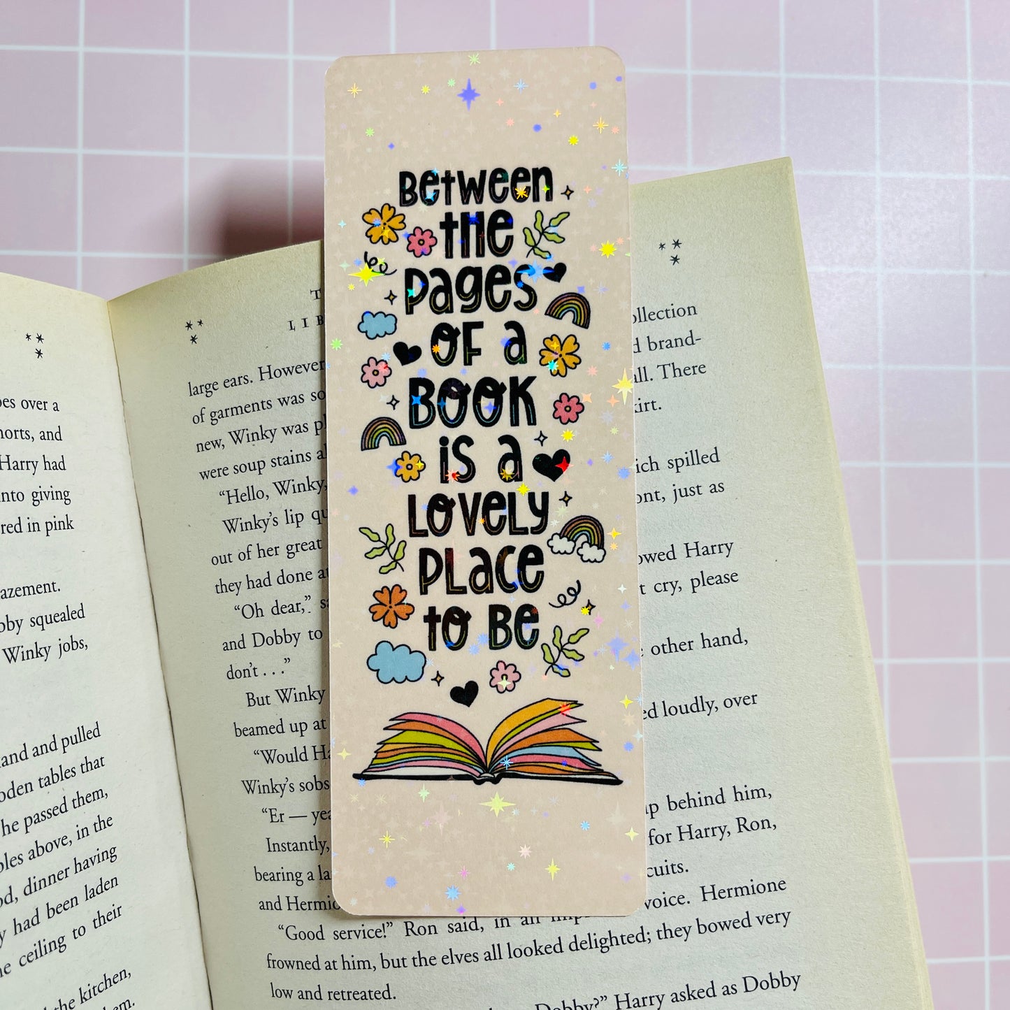 Bookmark Between The Pages of a Book
