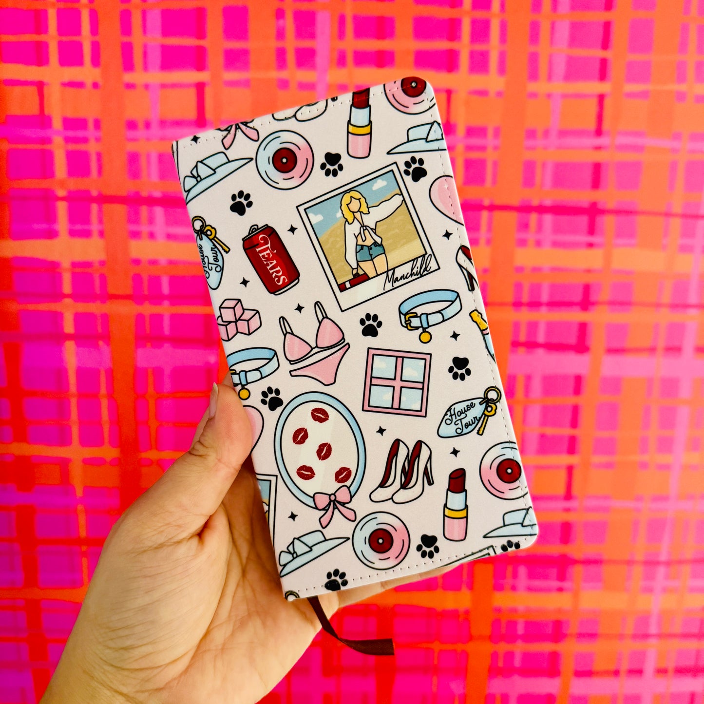 Notebook A6, Manchild Themed Pattern