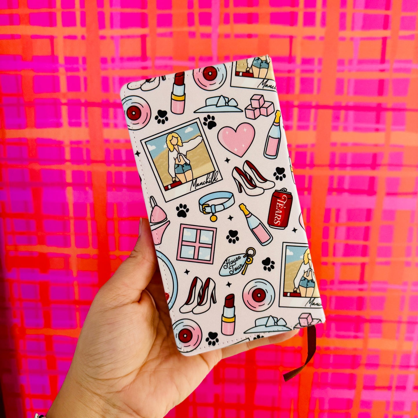 Notebook A6, Manchild Themed Pattern