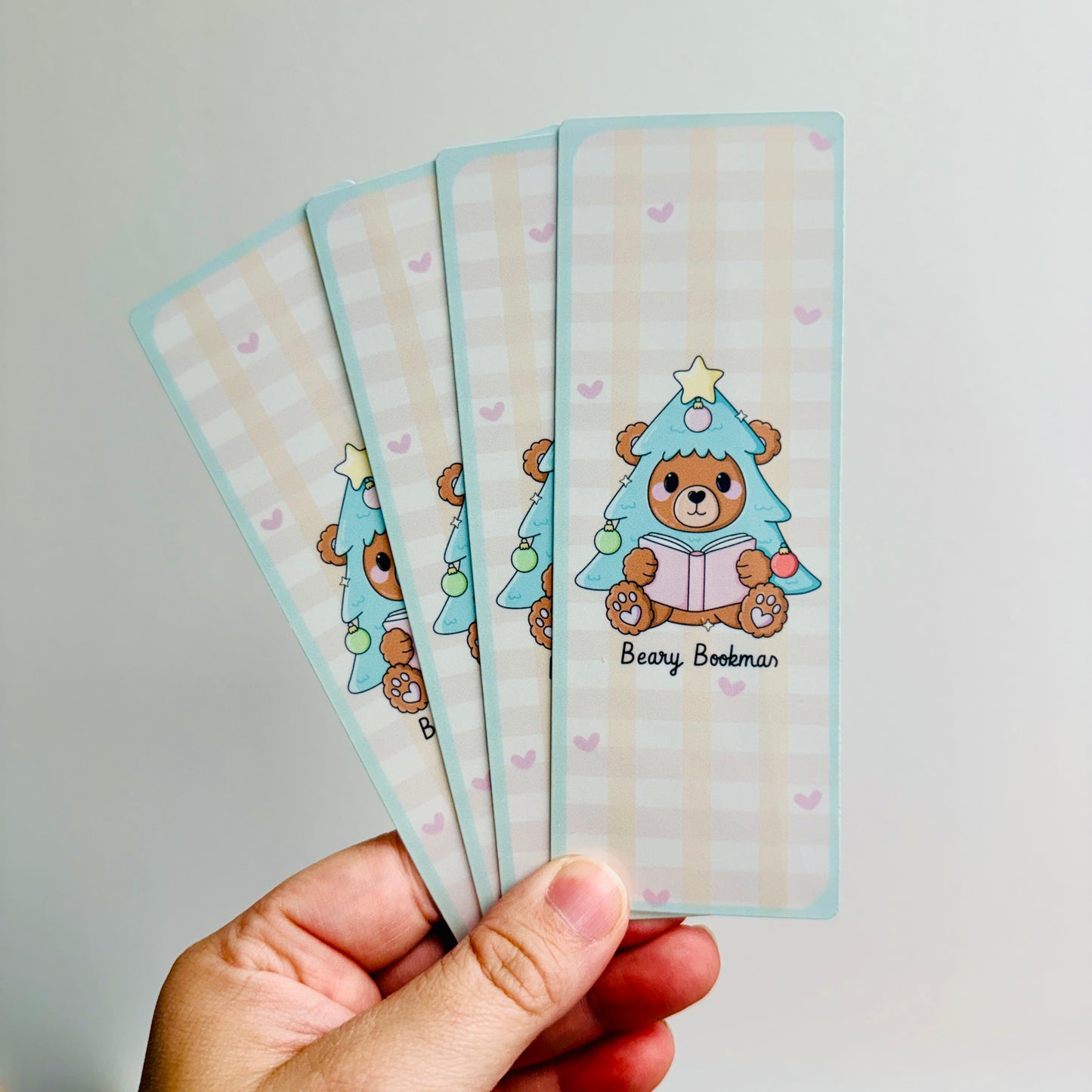 Bookmark Beary Bookmas
