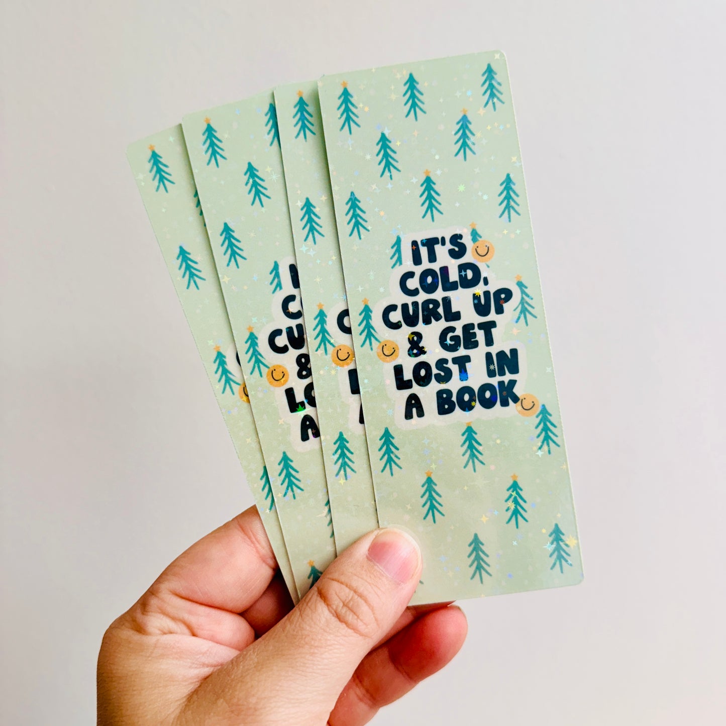 Bookmark It's Cold, Curl Up & Get Lost In A Book