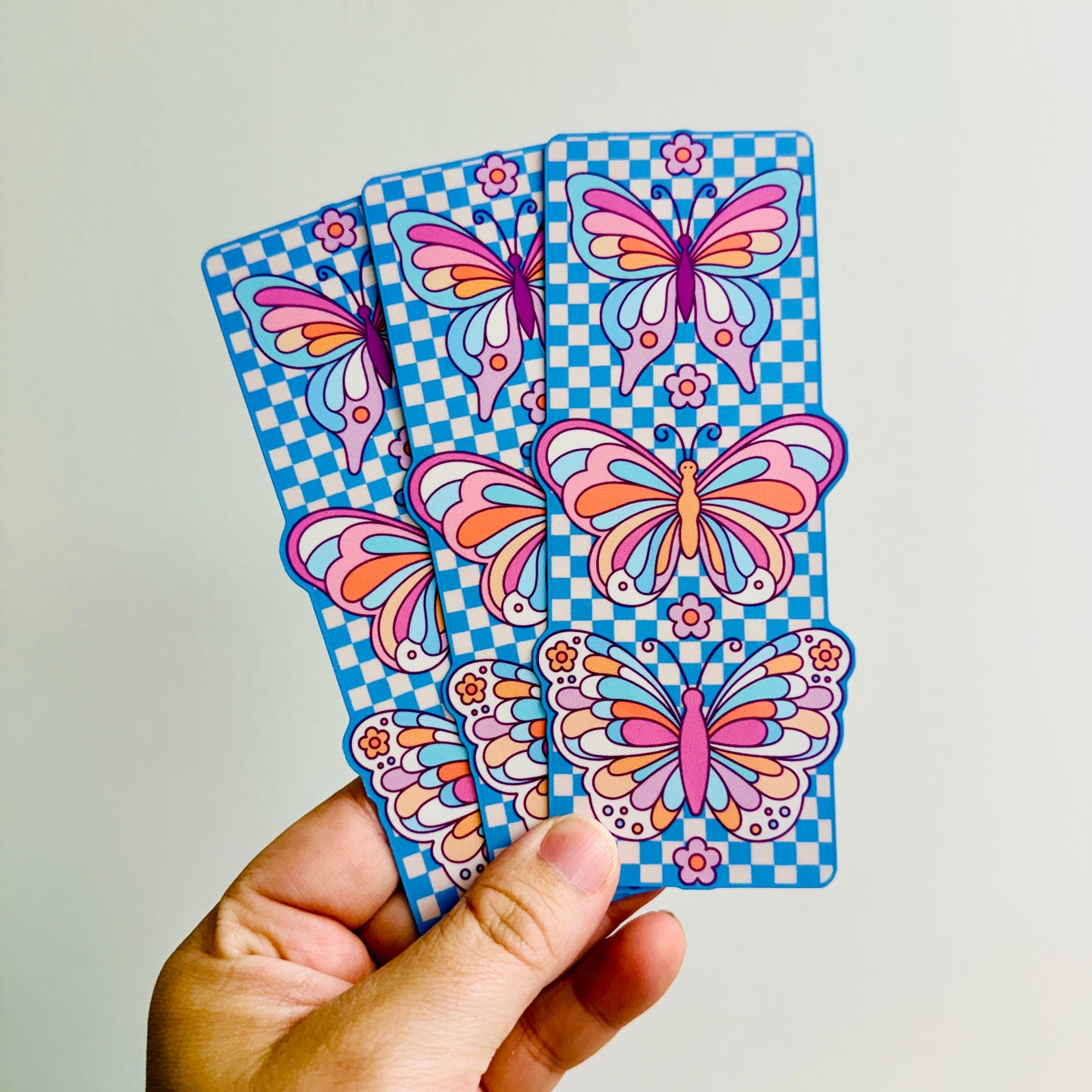 Bookmark Colorful Butterflies