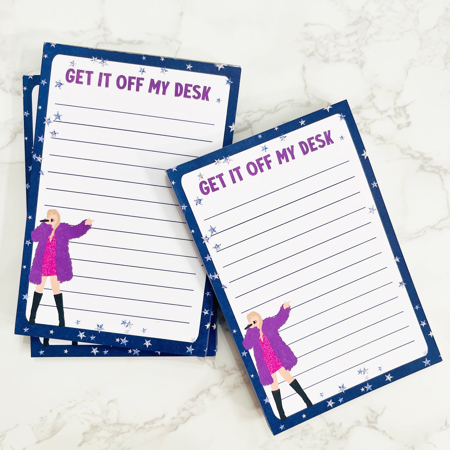 4x6 Notepad, Get It Off My Desk