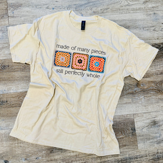 Graphic Tee, Made Of Many Pieces Still Perfectly Whole