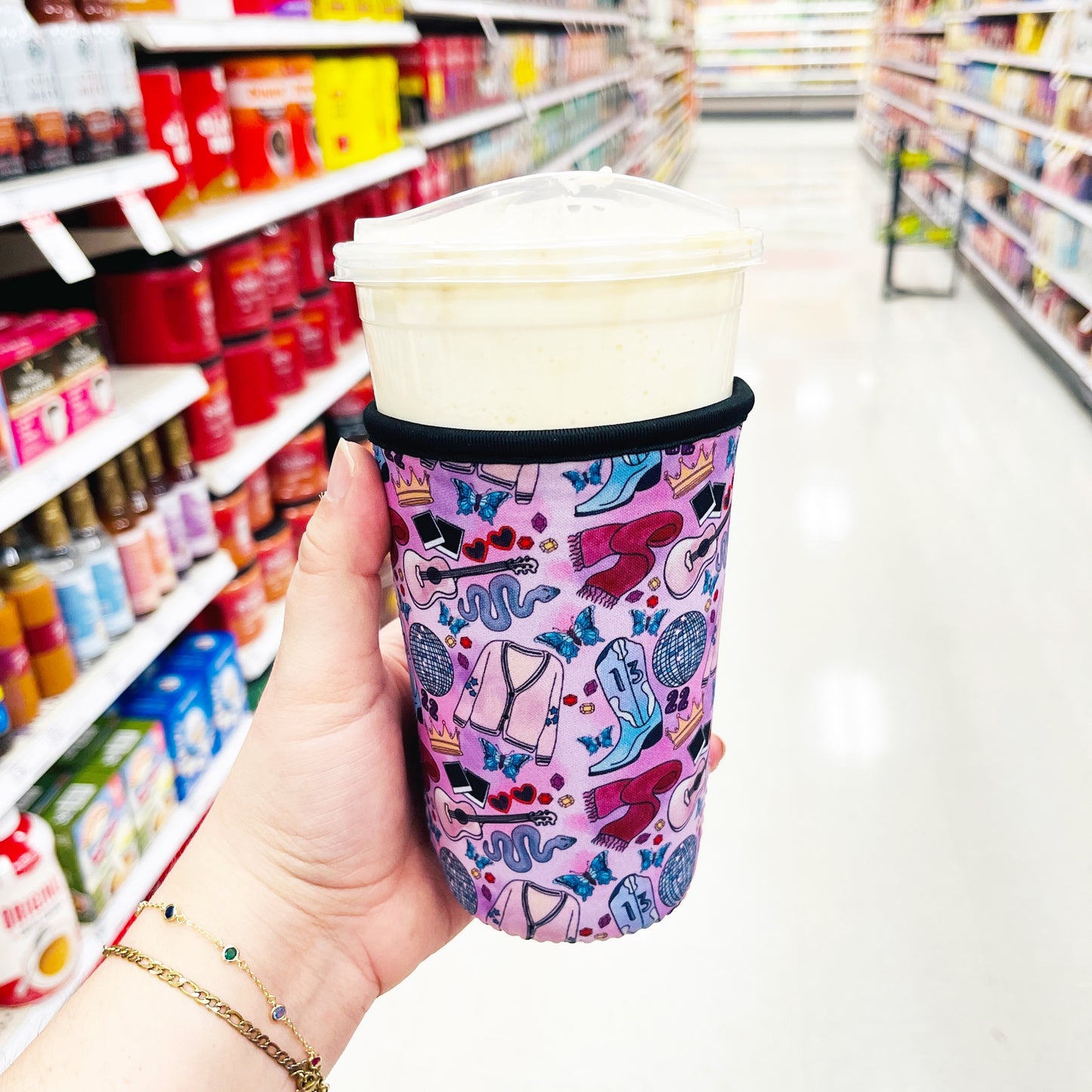 Iced Coffee Sleeve, Purple 11 Album Icons