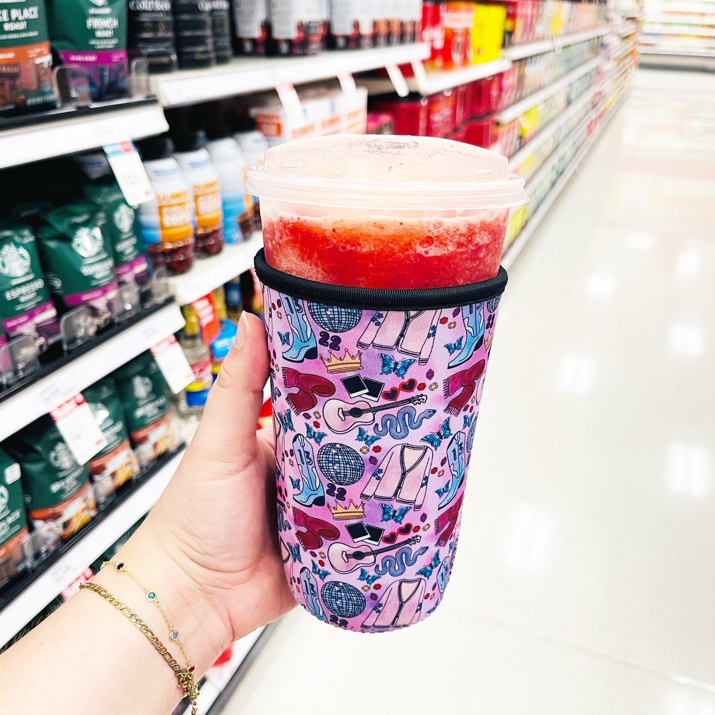 Iced Coffee Sleeve, Purple 11 Album Icons