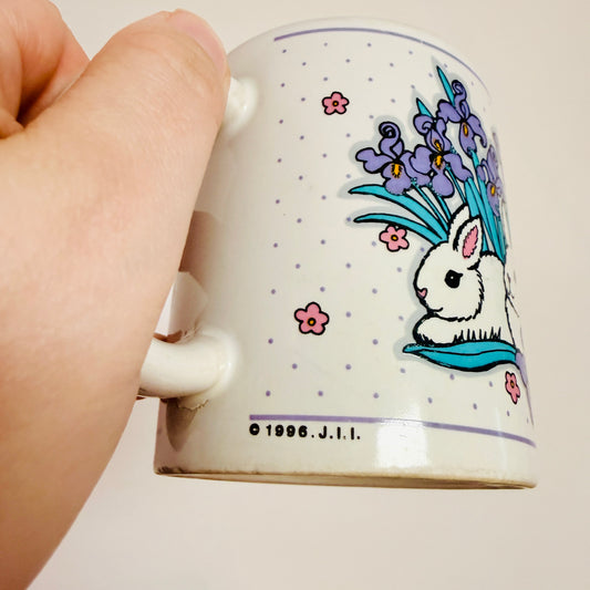 Found Mug, 1996 Bunny Pattern