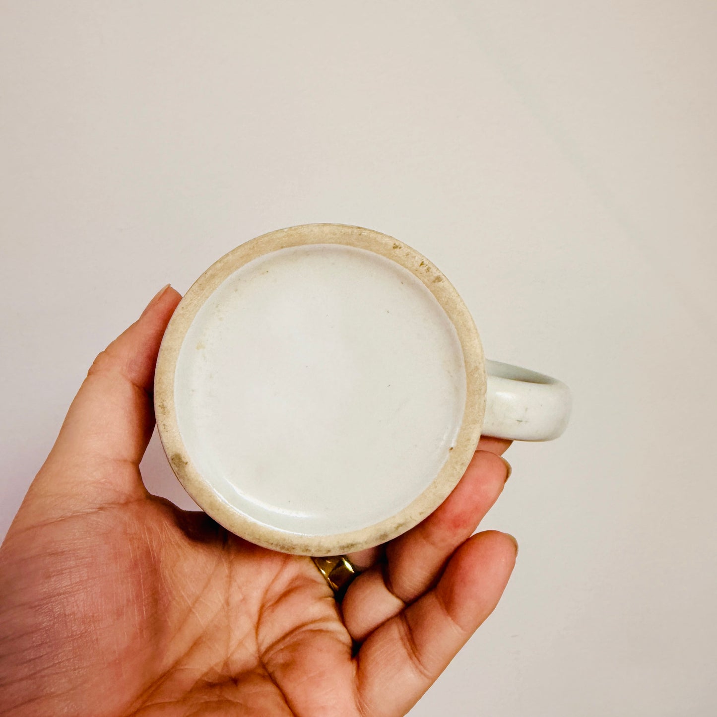 Found Mug, 1996 Bunny Pattern