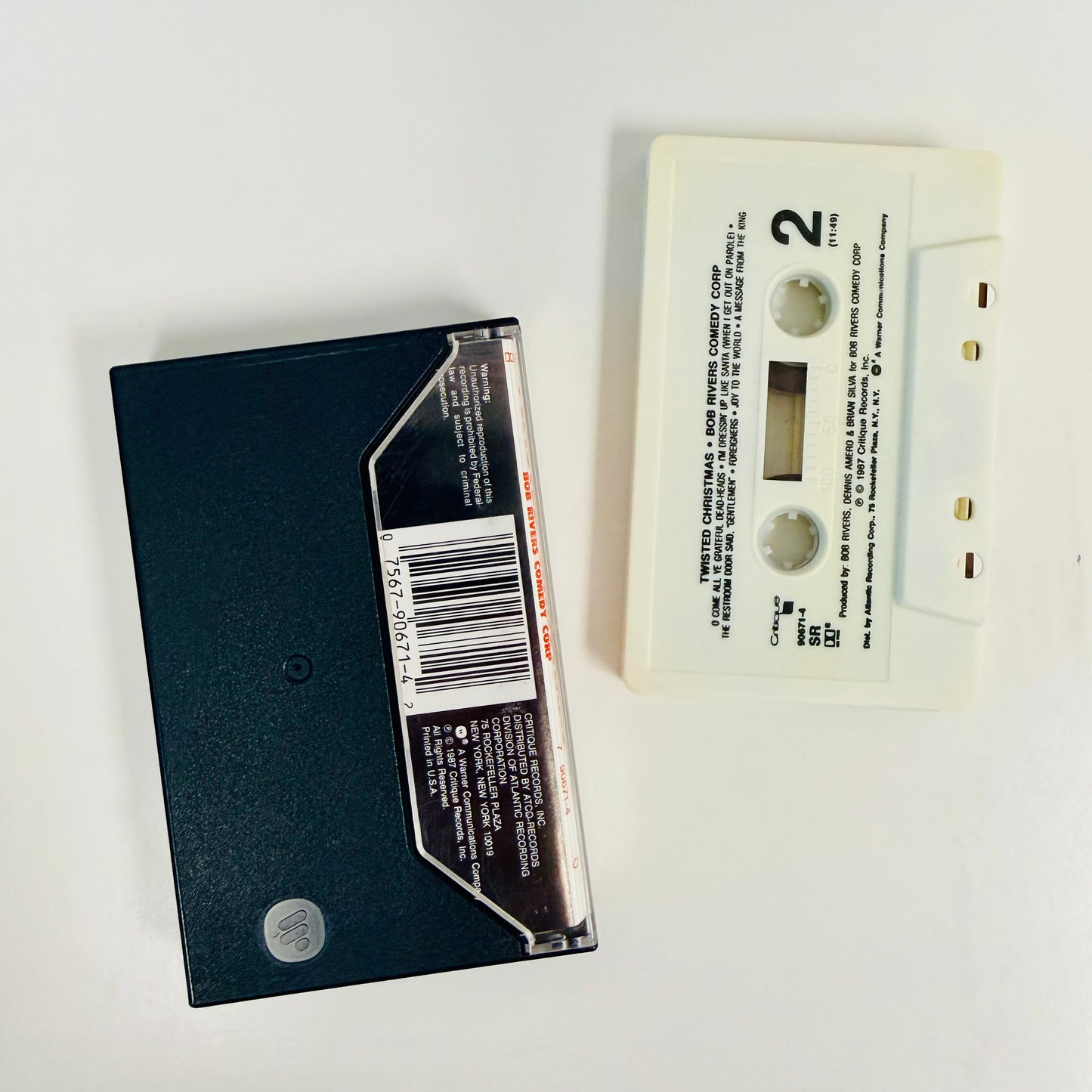 Found Music, Twisted Christmas Comedy 1987 Cassette Tape