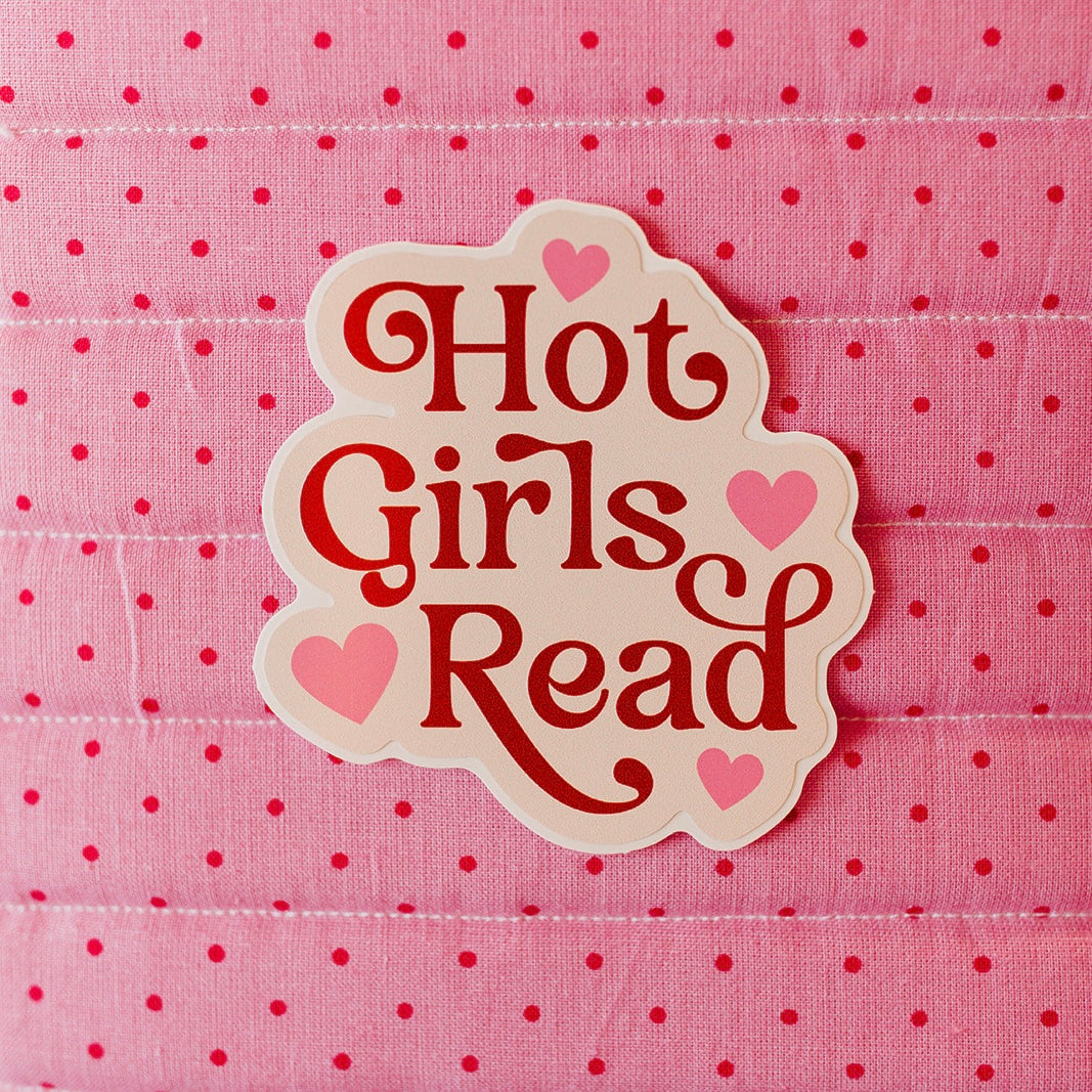 Vinyl Decal Hot Girls Read