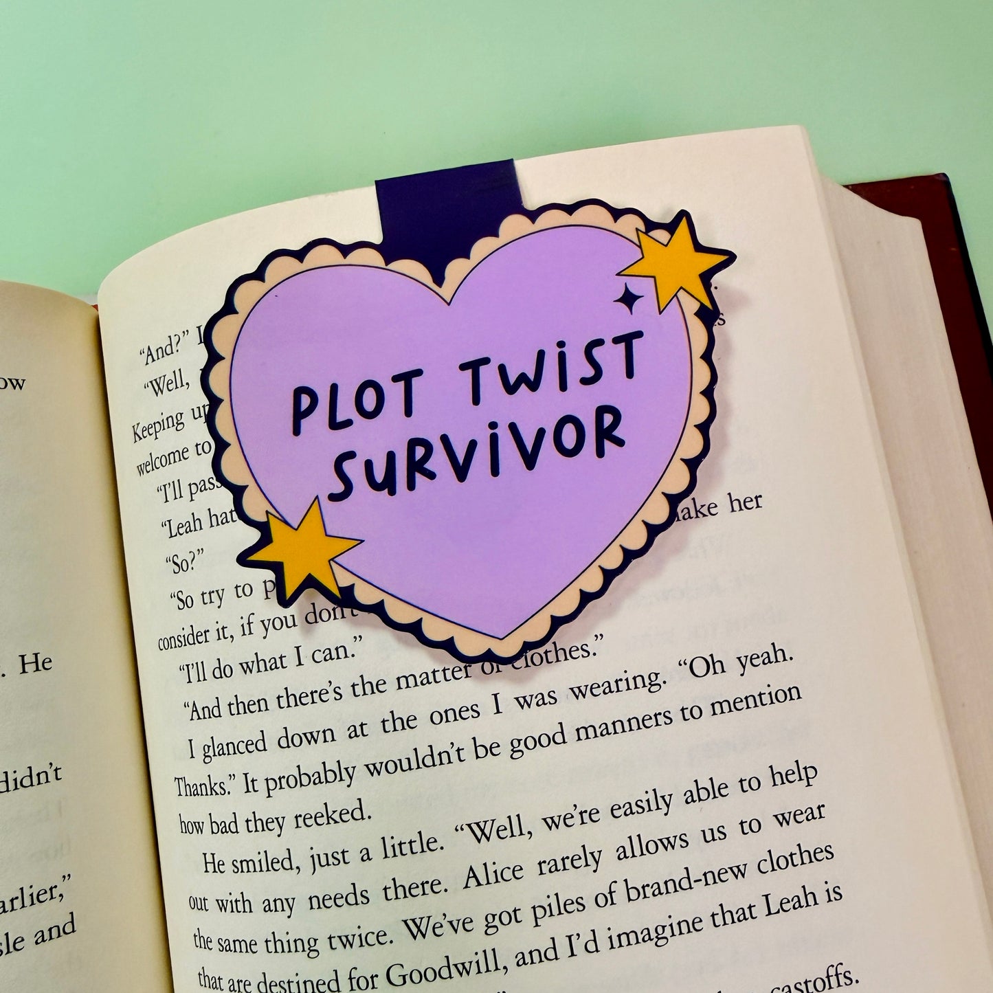 Magnetic Bookmark, Plot Twist Survivor