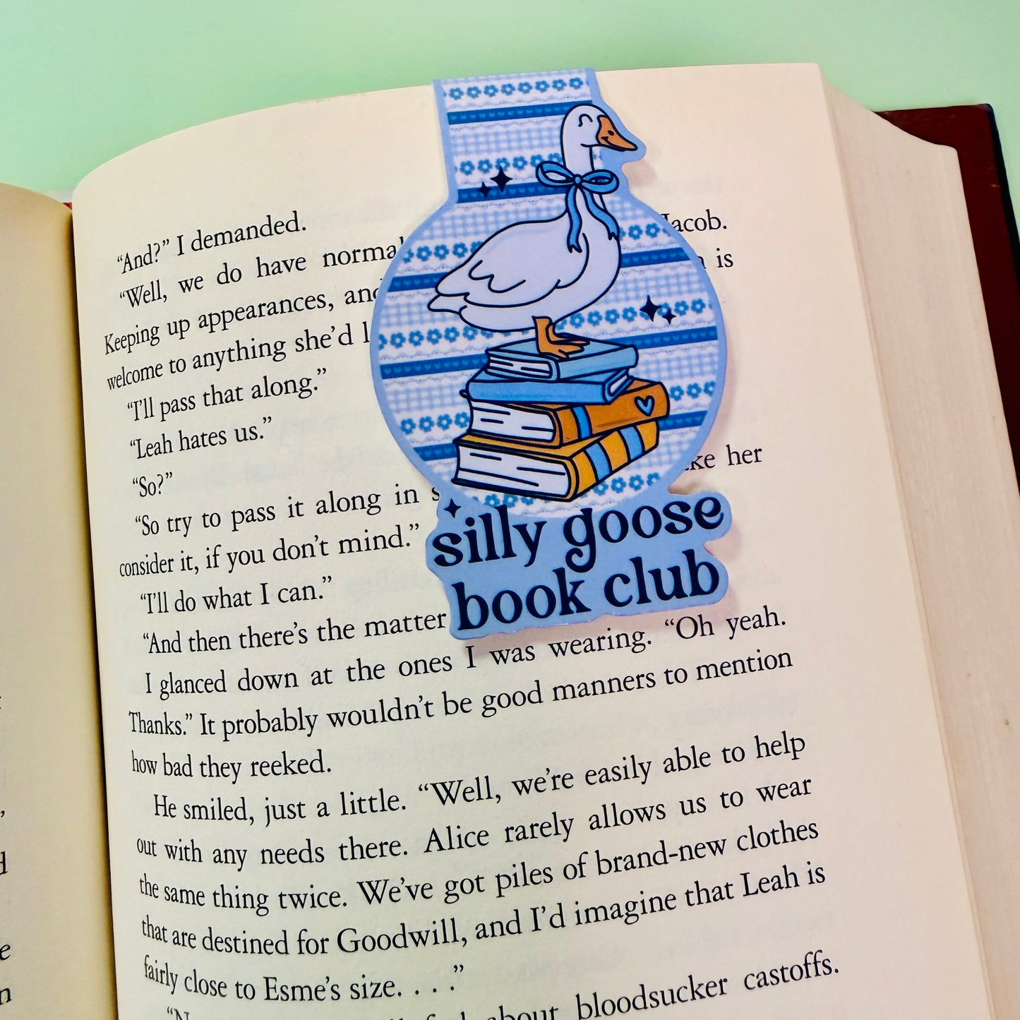 Magnetic Bookmark, Silly Goose Book Club