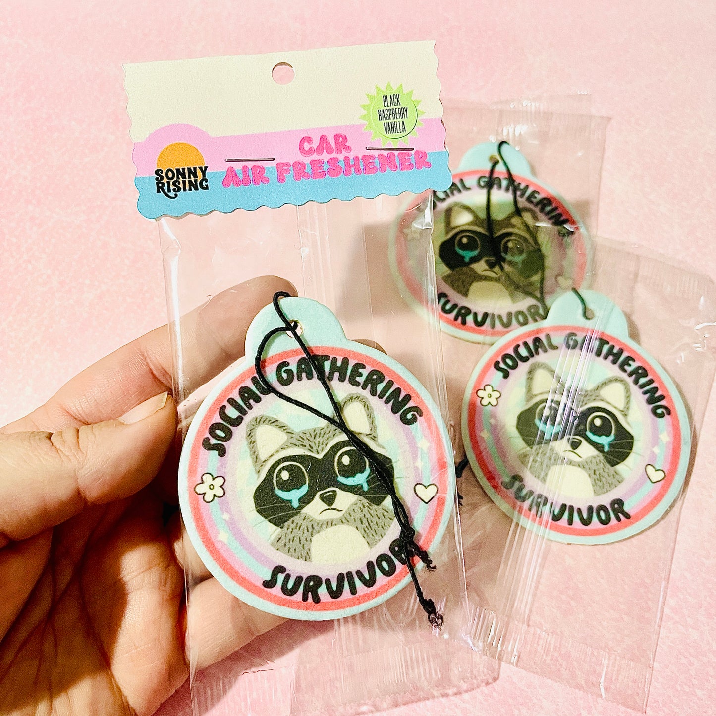 Car Air Freshener, Social Gathering Survivor