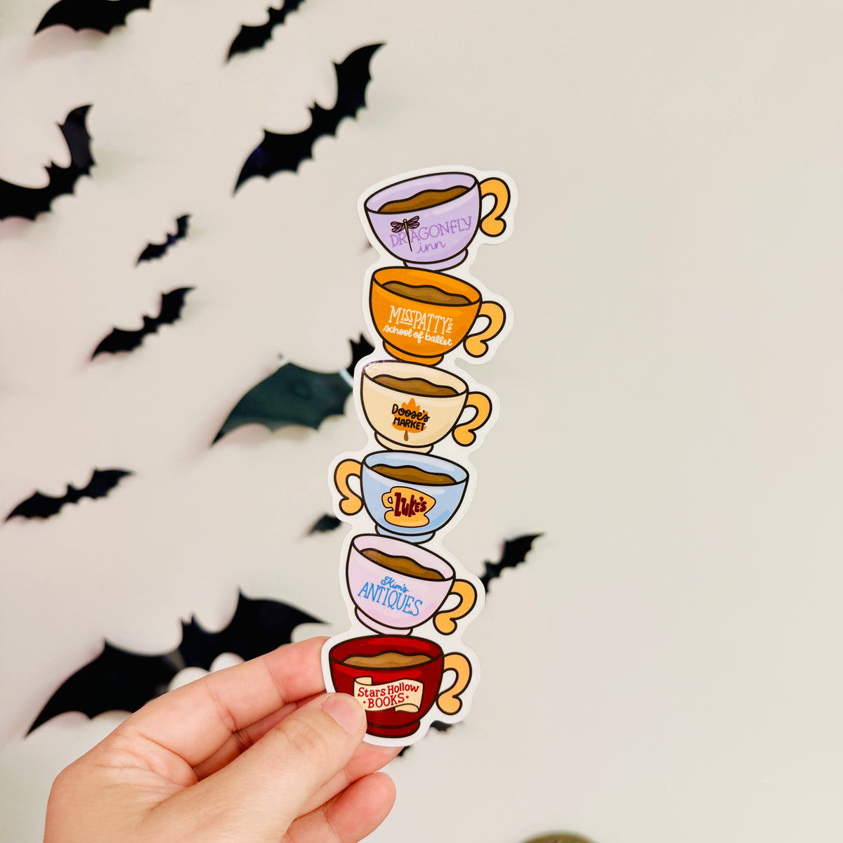 Bookmark GG Mug Stack