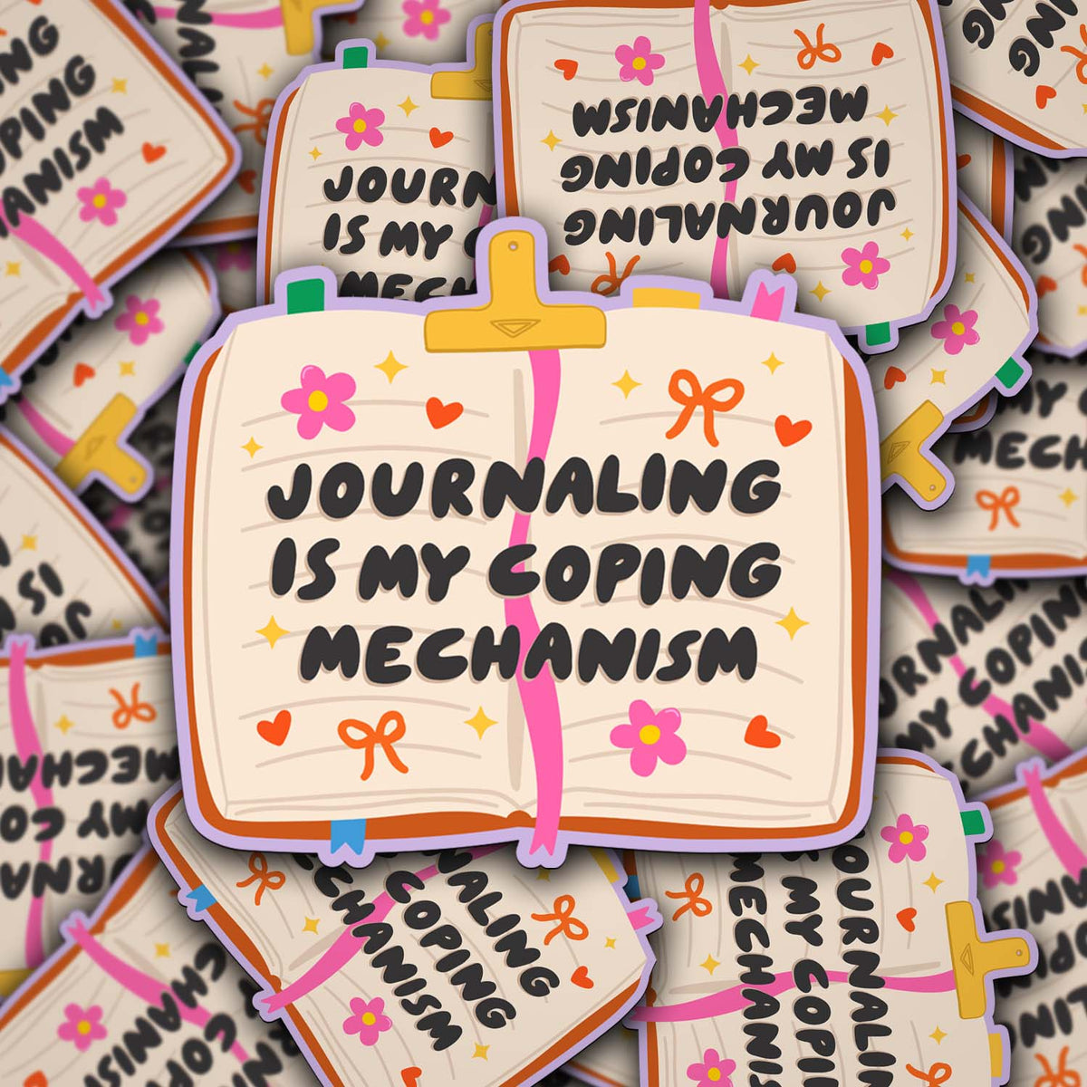 Vinyl Decal Journaling Is My Coping Mechanism