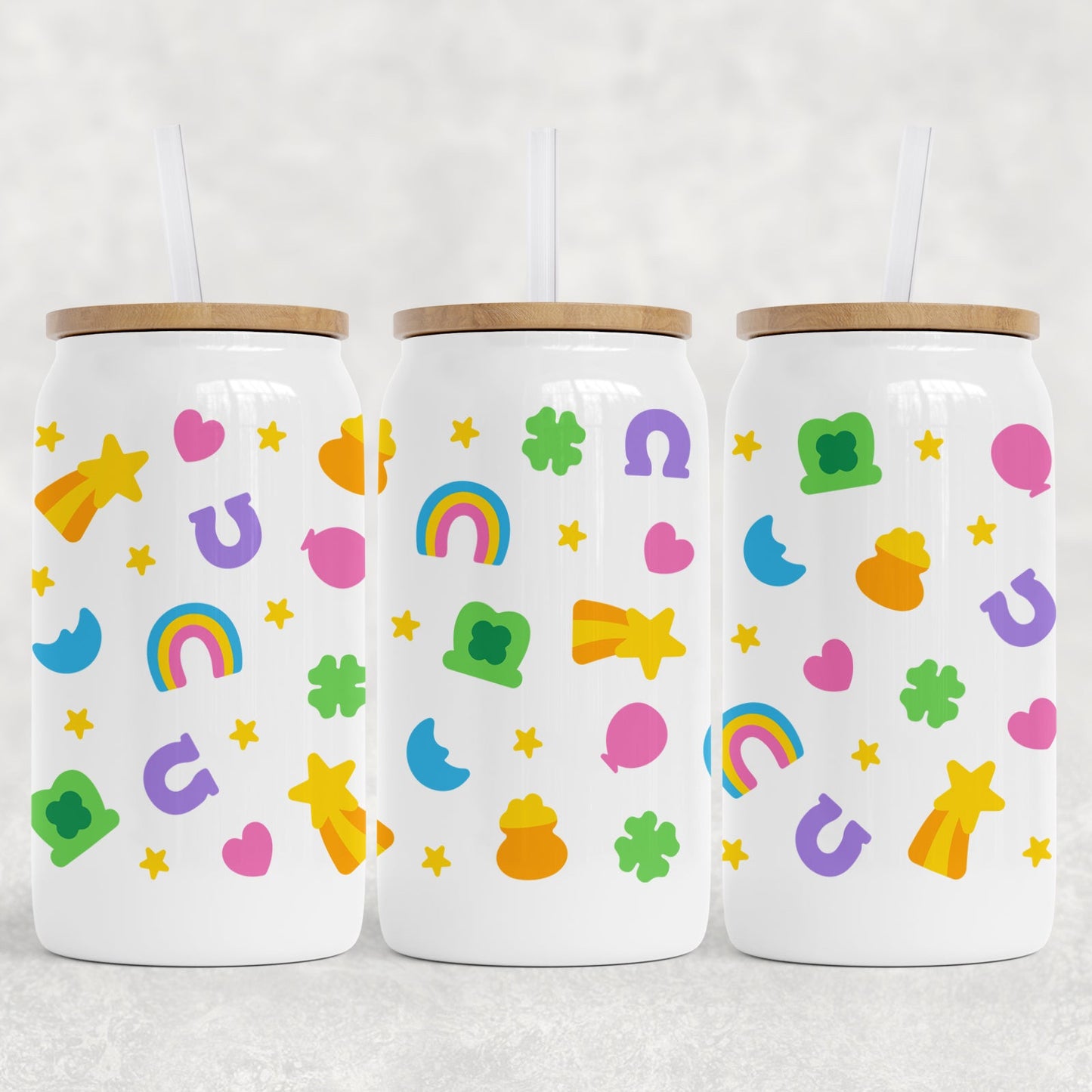 White Can Glass, Lucky Marshmallows