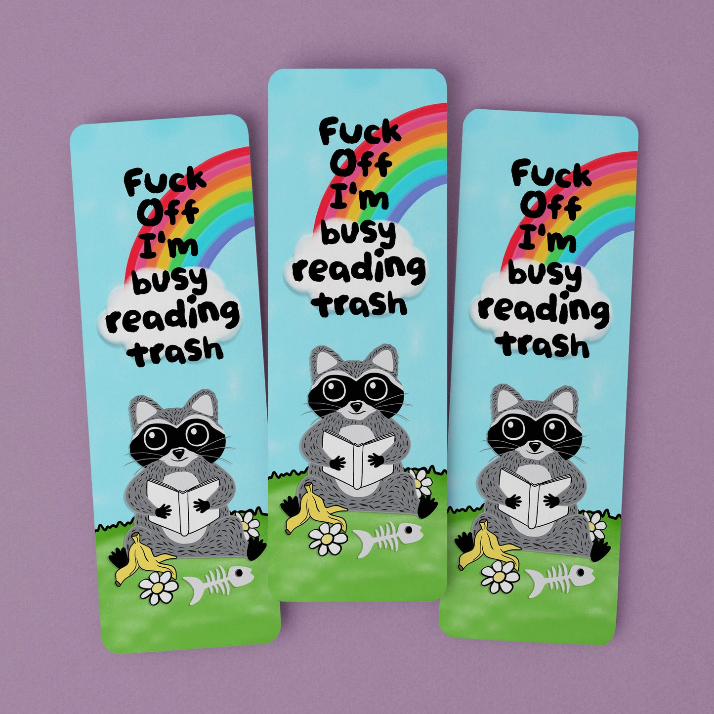 Bookmark Busy Reading Trash
