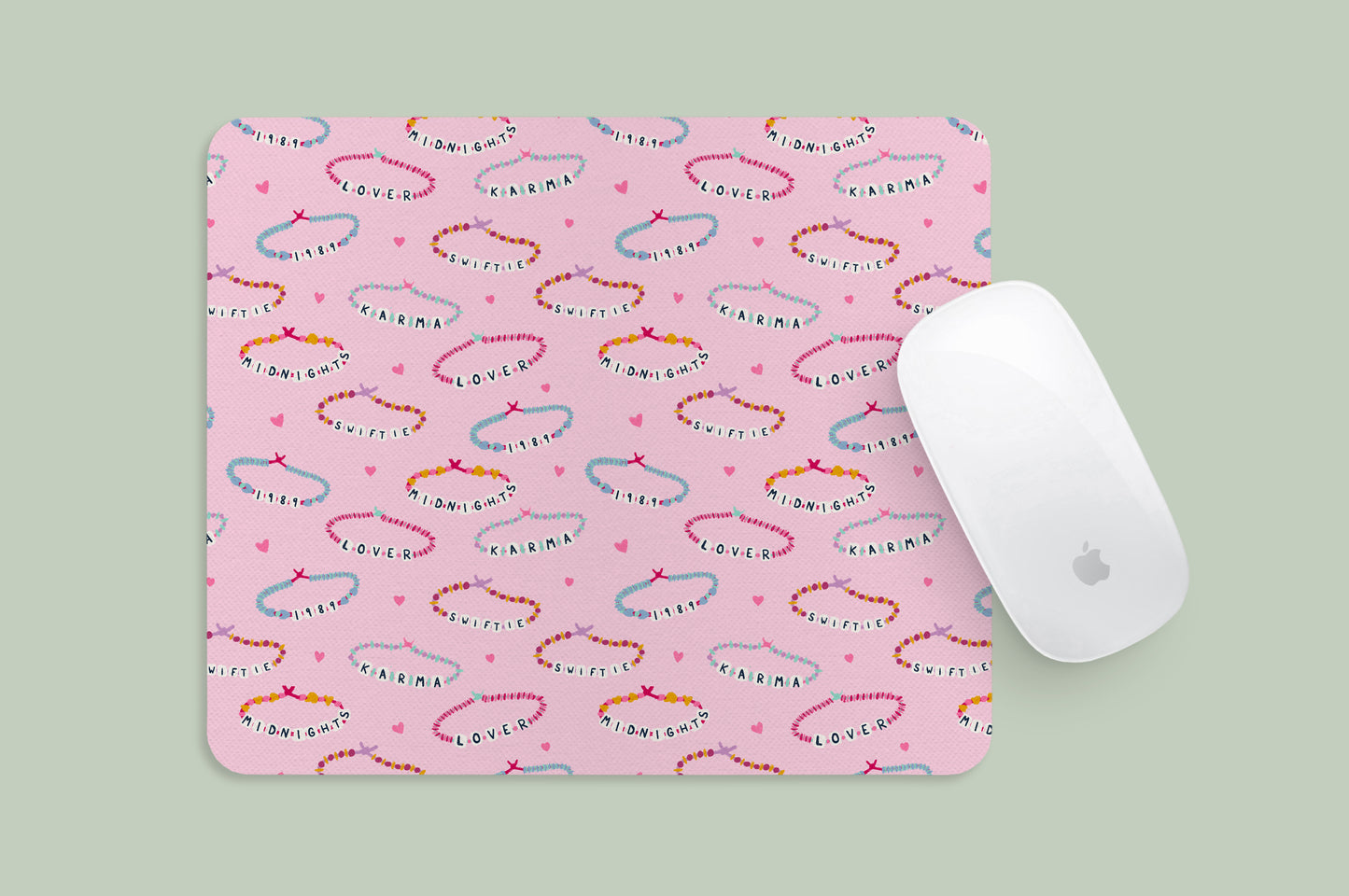 Mousepad 11 Album Friendship Bracelets Pattern