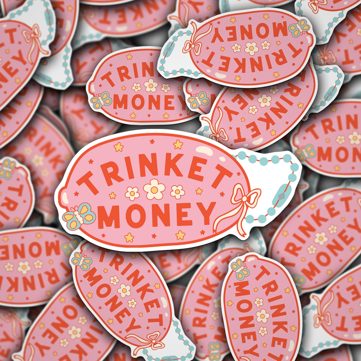 Vinyl Decal Trinket Money