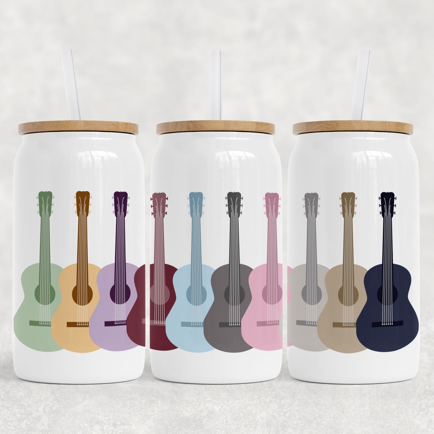 White Can Glass, 11 Album Guitars
