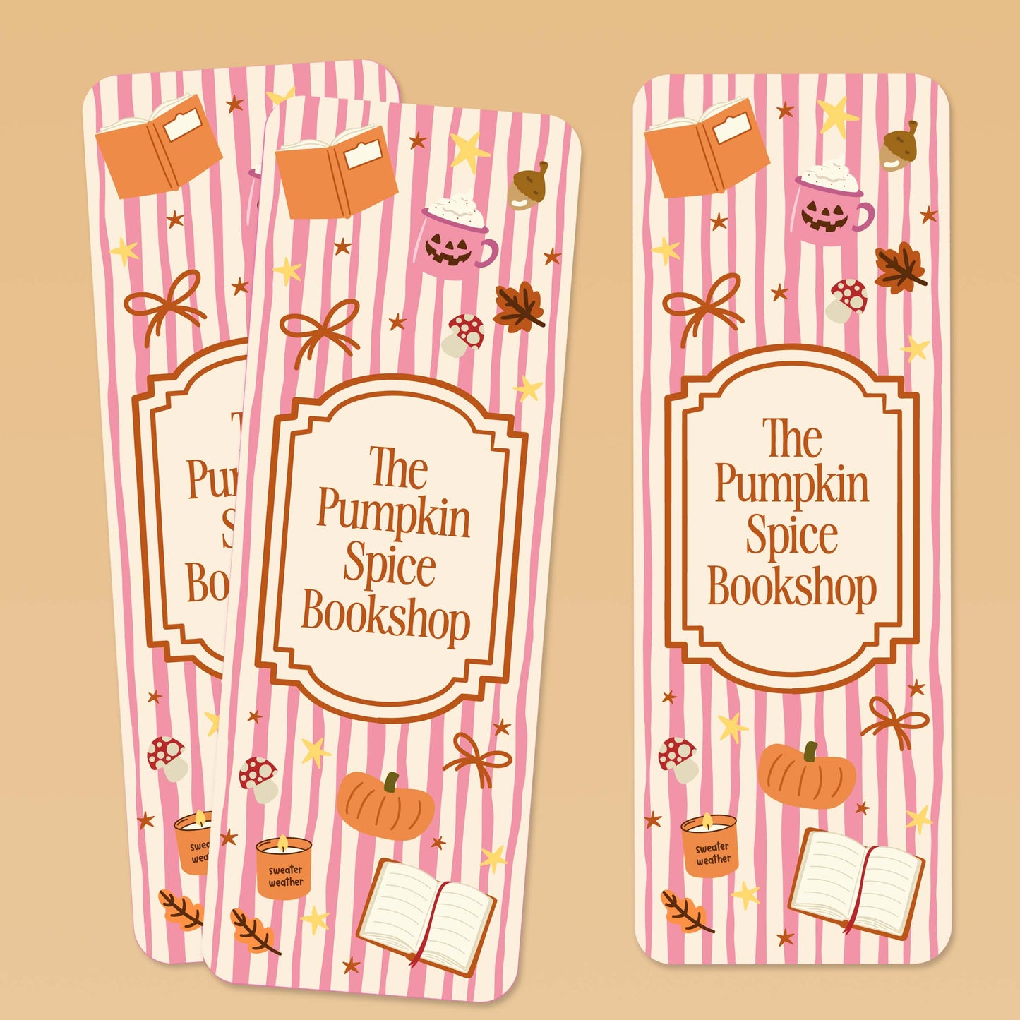 Bookmark The Pumpkin Spice Bookshop