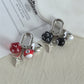 Keychain, Carabiner 8 ball and dice