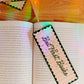 Bookmark With Tassel But First, Books