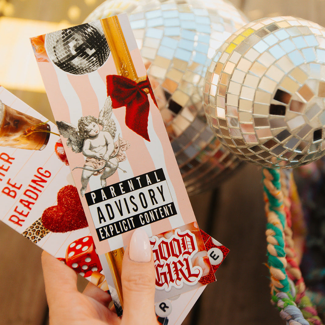 Bookmark Junk Journal Style I'd Rather Be Reading