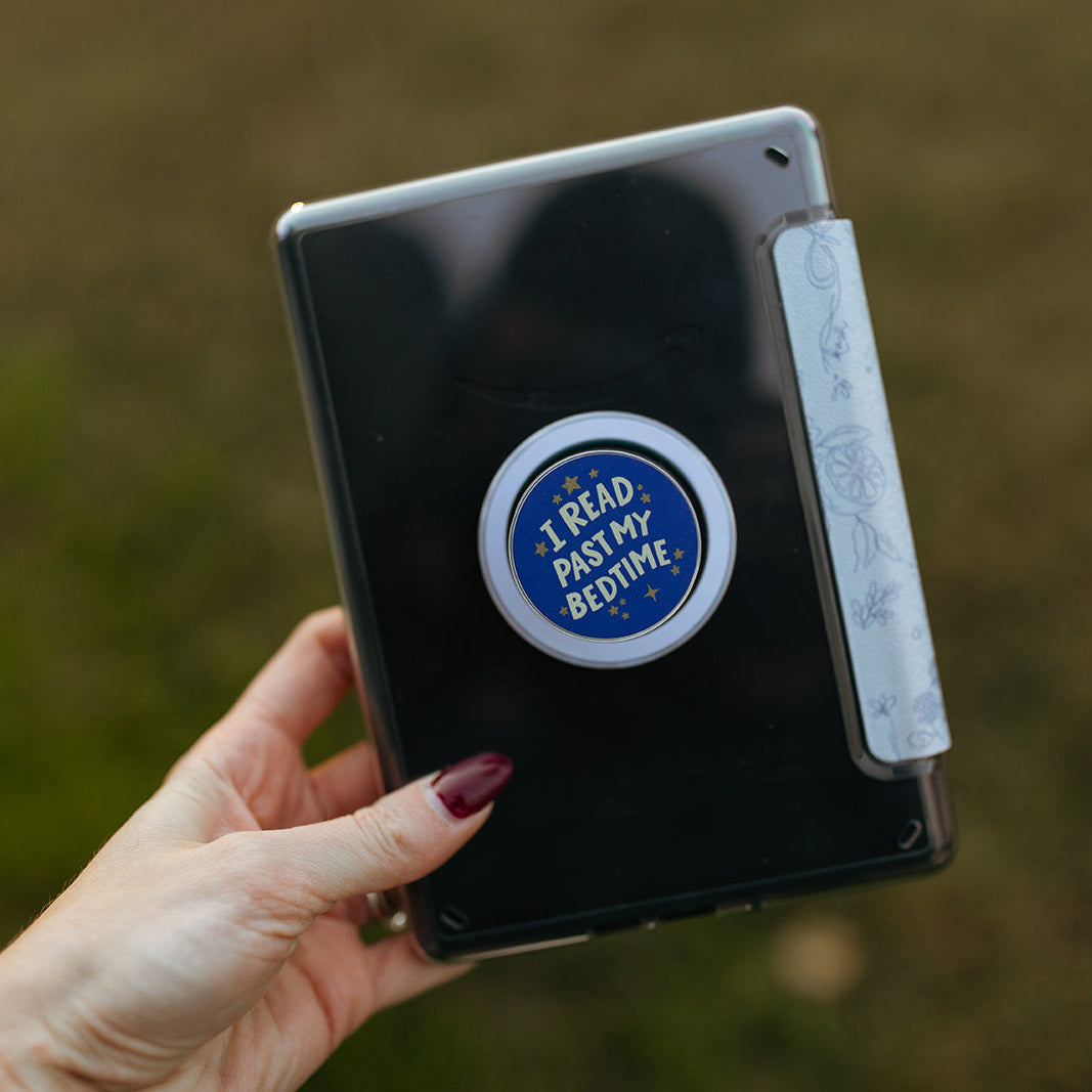 Magnetic Phone Grip, I Read Past My Bedtime