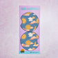 2 Car Coasters, Blue Sky Sun Pattern
