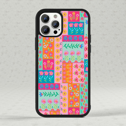 Floral Patchwork Magsafe iPhone Case