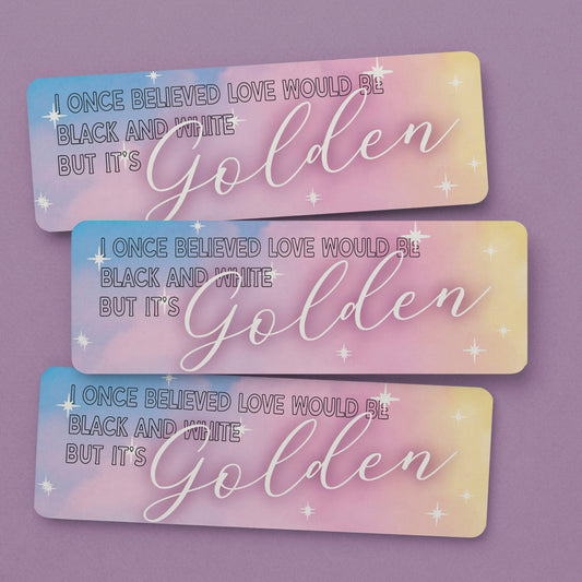 Bookmark But It's Golden