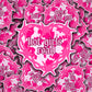 Vinyl Decal HGR Barbwire Heart
