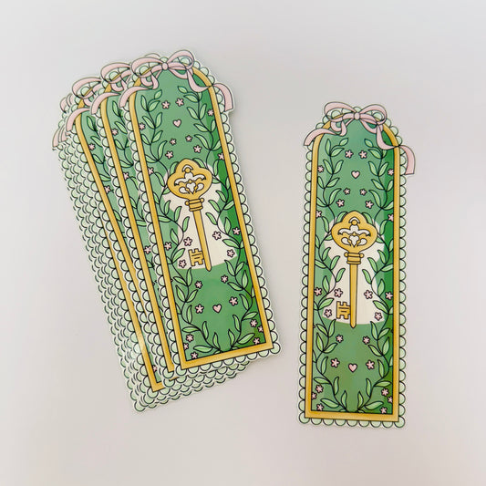 Bookmark Secret Garden Key