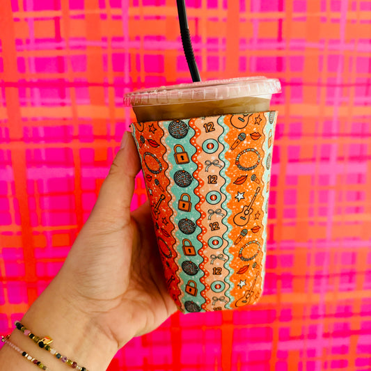 Iced Coffee Sleeve, 12th Album Inspired Rows
