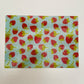 Glass Cutting Board, Strawberry Pattern