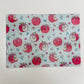 Glass Cutting Board, Gingham Apple Pattern