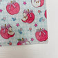 Glass Cutting Board, Gingham Apple Pattern