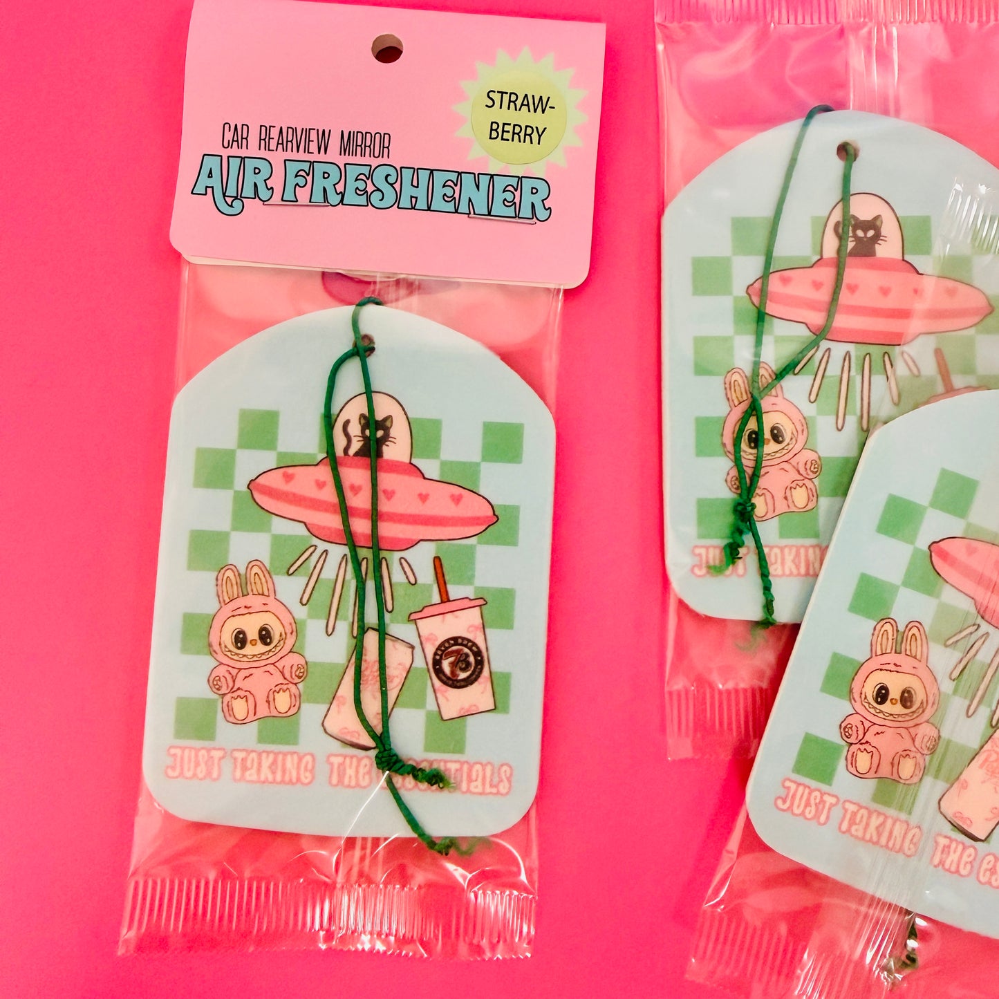 Car Air Freshener, Just Taking The Essentials