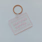 Acrylic Keychain, Certified Yapper