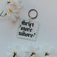 Acrylic Keychain, Thrift Store Whore