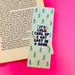 Bookmark It's Cold, Curl Up & Get Lost In A Book