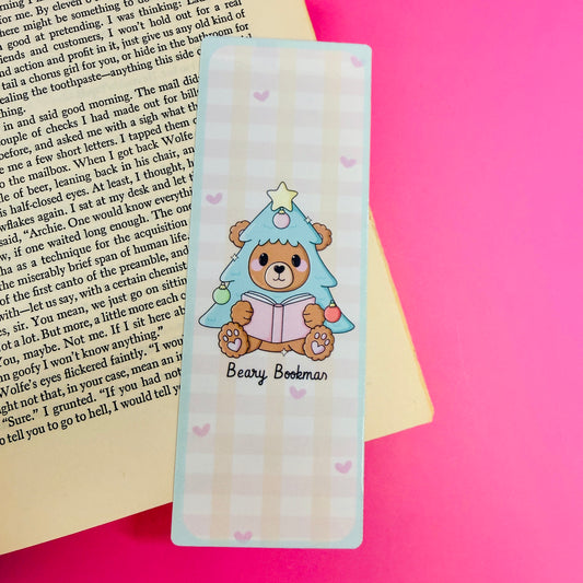 Bookmark Beary Bookmas